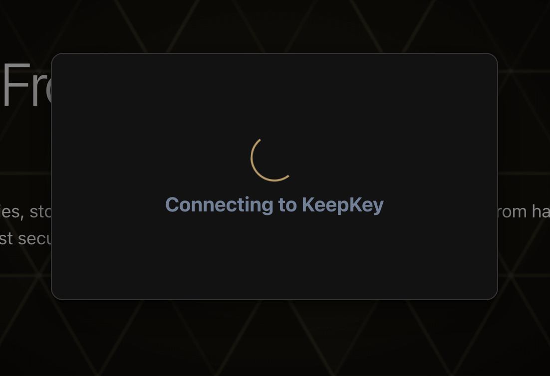 KeepKey wallet